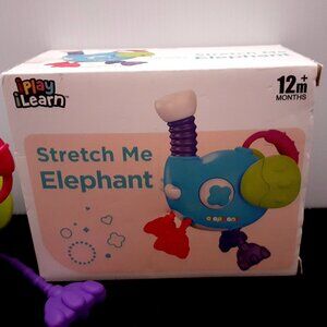 New In Box!! iPlay, iLearn Baby Silicone Teething Toy & Sensory and Stretch Toy